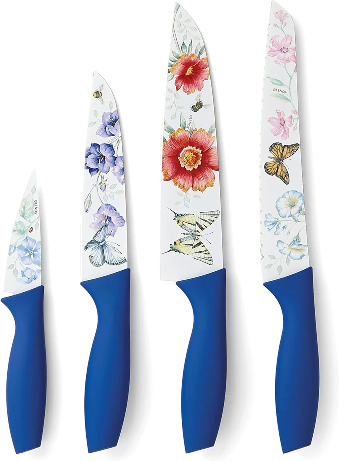 Butterfly Meadow 4-Piece Knife Set, 1.05 LB, Multi