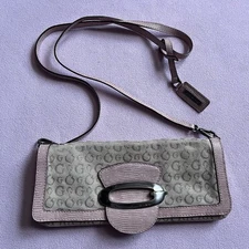 Vintage GUESS Pink Crossbody Shoulder Bag or Clutch Purse