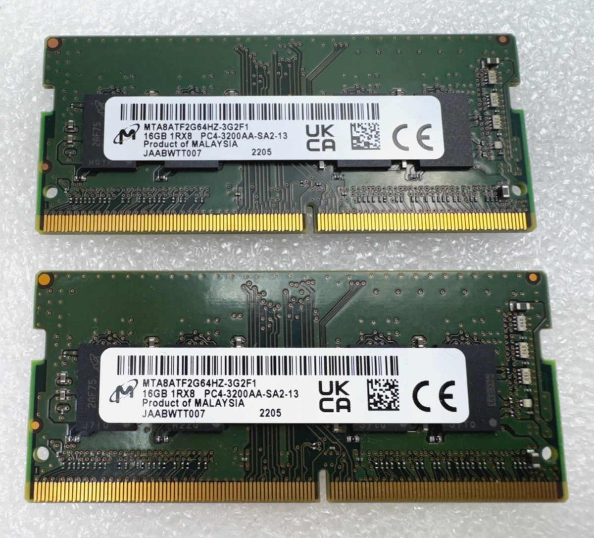 Micron DDR4 SDRAM 32 GB Total Capacity Memory (RAM) for sale | eBay