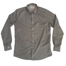 Robert X Graham Men's Size 43-47 Tailored Fit Long Sleeve Button Up Shirt