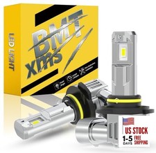 9006 HB4 Fog Light Bulbs 6500K Pack of 2 White