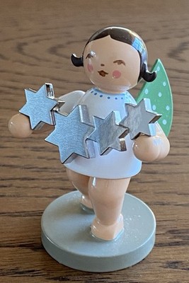 Wendt Kuhn Angel with Silver Stars Limited Special Edition 2019 Erzgebirge