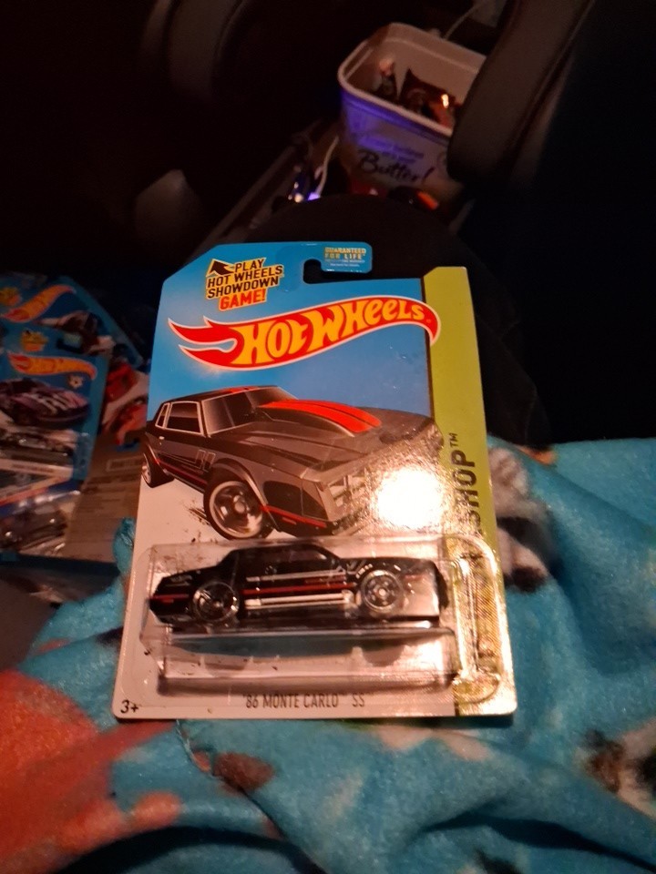 2013 Hot Wheels ‘86 Monte Carlo SS Black And Red 230/250 HW Workshop w/protecto 