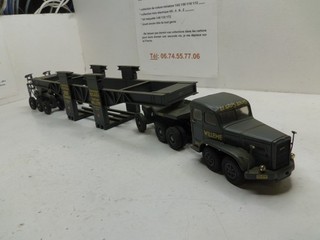 1/43 MINICIRQUE CONVOI EXCEPTIONNEL WILLEME LE GROS LOUIS SCARI