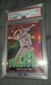 Rhett Lowder 2025 Topps Finest Rookie Bullish Red Refractor /5 Reds PSA 9