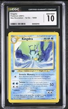 CGC 2001 GEM MINT 10 Kingdra Neo Revelation 1st Edition 19/64  Population of 25 on eBay