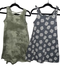 Girls lot of 2 Old Navy Summer Dresses-EUC-Size 6-7