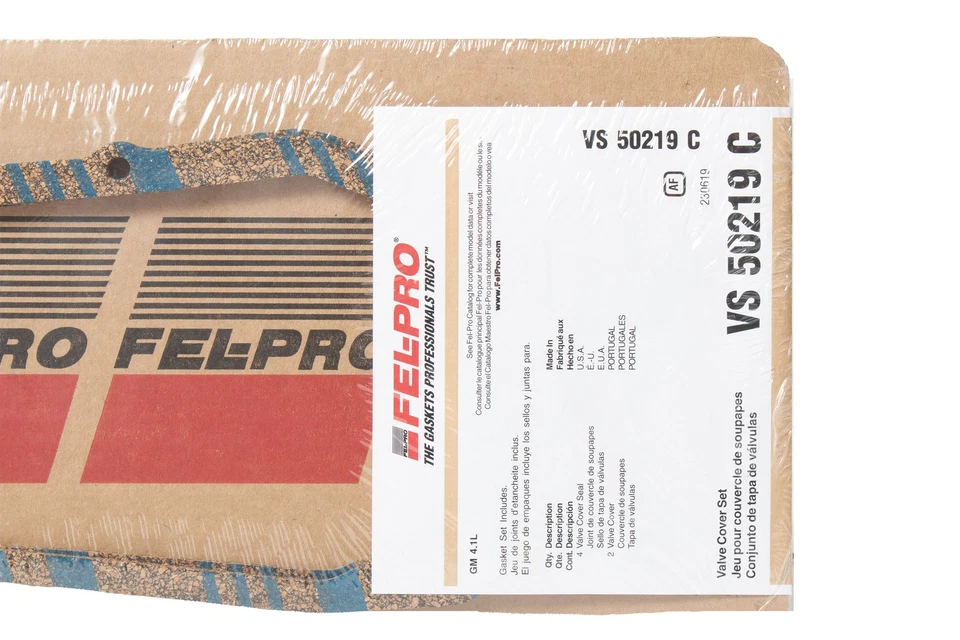 FelPro Valve Cover Gasket Set Fit 1982-85 Cadillac DeVille Seville 4.1L VS50219C - Image 2 of 4