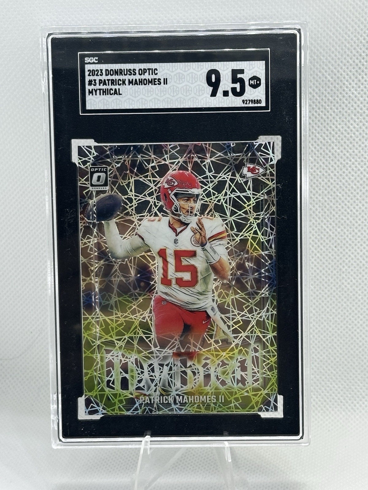 2023 Optic Patrick Mahomes Mythical SGC 9.5
