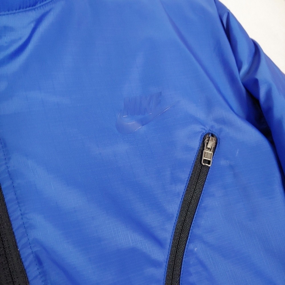 SACAI X NIKE Nike Vintage Blu Nero Piumino Imbottito Bomber Light Puffer Jacket M 8 10 Campione 06
