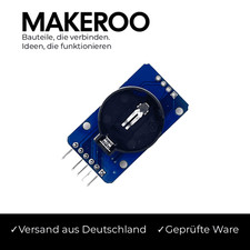 DS3231 - Echtzeituhr AT24C32 Real Time Clock Modul (RTC) f&uuml;r Arduino, Raspberry