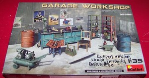 MiniArt 1/35 scale Garage Workshop #35596 dated 2019