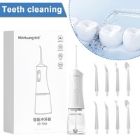 Dental Water Flosser W/ Jet 8 Tips Floss Oral Cleaner Teeth Protected Irrigation