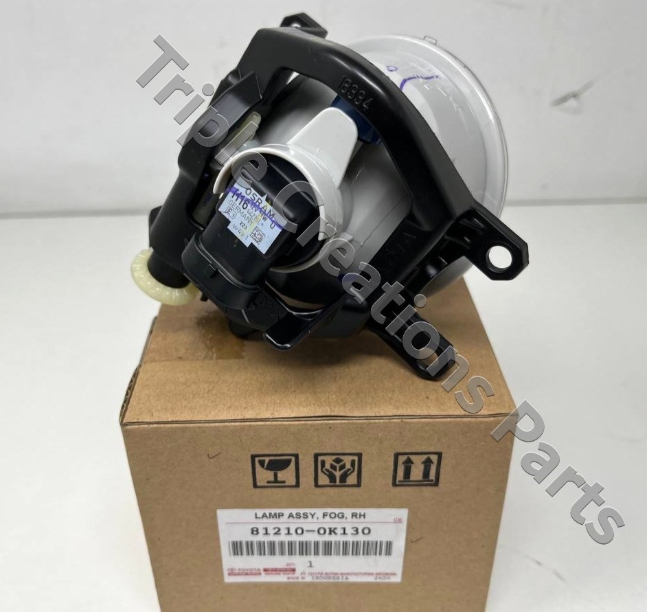 Toyota Genuine 81210-0K130 Lamp Assy Fog RH 812100K130 OEM | eBay