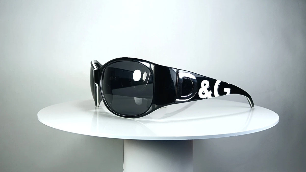 Dolce&Gabbana Black Wrap Sunglasses for Women | eBay