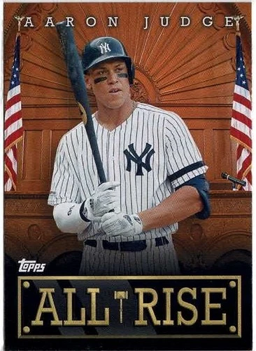 2020 Topps Archives Aaron Judge Yankees All Rise Nickname Poster Card No. 302