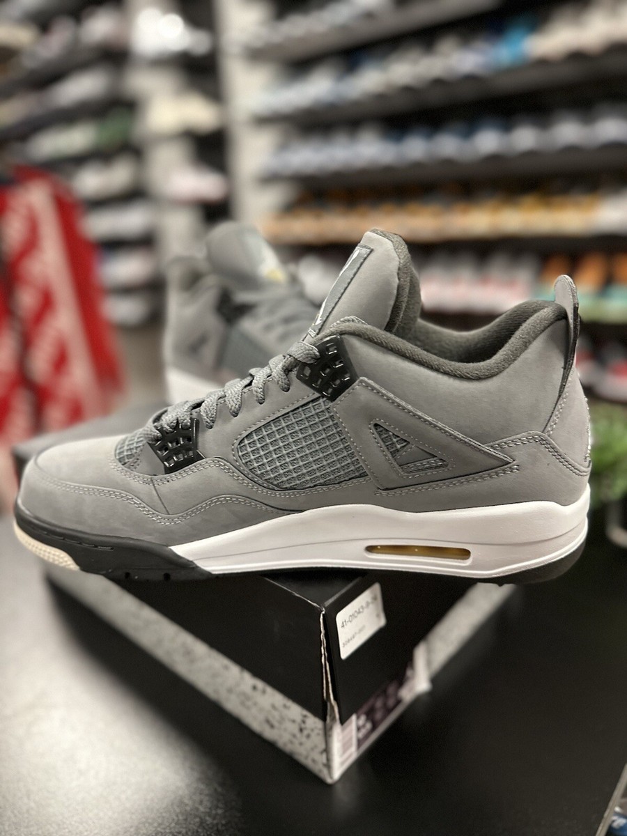 NIKE AIR JORDAN 4 RETRO COOL GREY (2019) - SIZE 12 (Brand New with