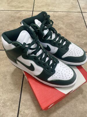 nike dunk high michigan state
