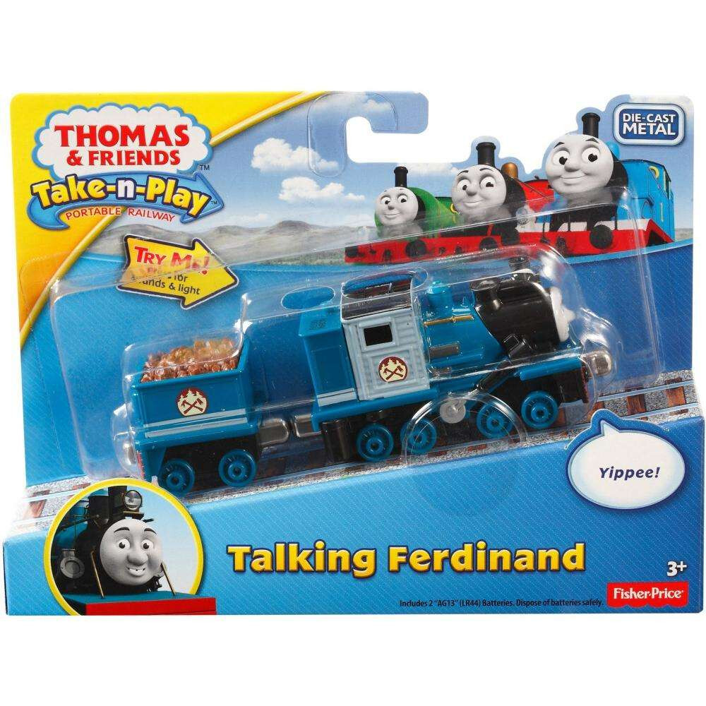Thomas Friends Fisher-Price Take-n-Play, Talking Ferdinand