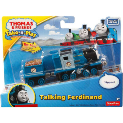 Thomas & Friends Fisher-Price Take-n-Play, Talking Ferdinand | eBay