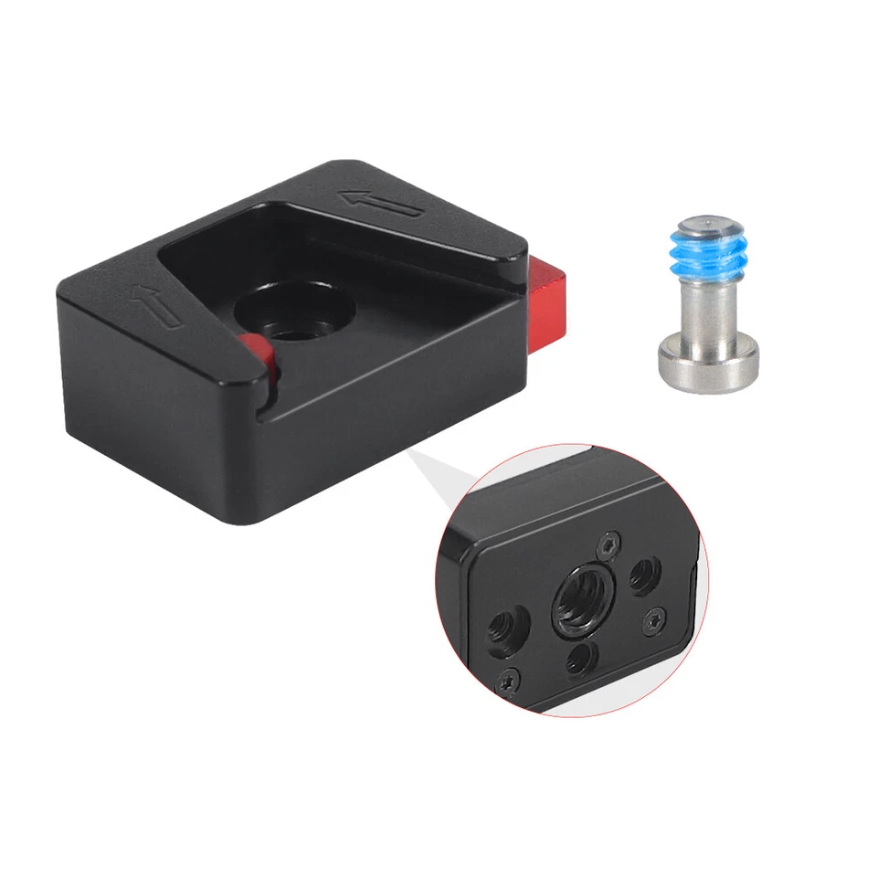 Camera Mini Quick Mount Base For 1/4 Screw Adapter For Instax360 X4/3/2/GOPRO13 - Image 3 of 4