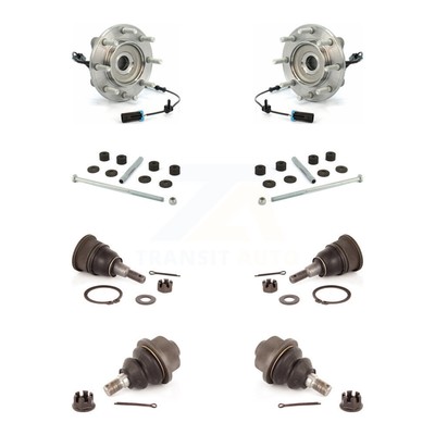 Front Bearing Upper Lower Ball Joint & Link Kit For Chevrolet Silverado 3500 HD