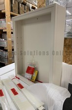 Pottery Barn Classic Open Concept Medicine Cabinet Bright White 27" h W503