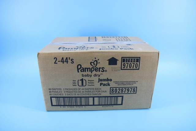 pampers new baby size 1 jumbo pack 72 nappies