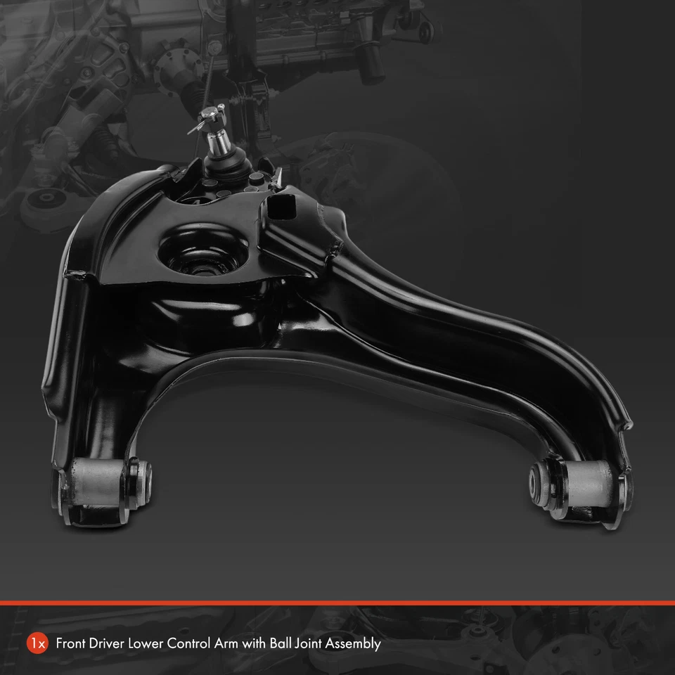 Front Left Lower Control Arm w/ Ball Joint Assembly for Dodge Ram 2500 Ram 3500 - Image 3 of 4