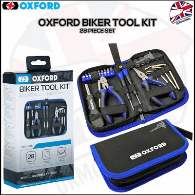 Kit de herramientas Oxford para motociclista debajo del asiento OX771 motocicleta motocicleta aventura enduro MX - Imagen 1 de 4