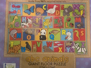 abc puzzle animals