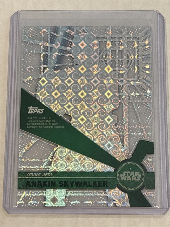 2015 Topps Star Wars High Tek Anakin Skywalker Tidal Diffractor #d 97/99 - Image 3 of 3