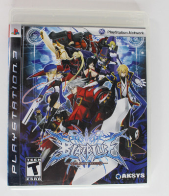 BlazBlue Calamity Trigger Playstation 3 PS3 Game, Case, and Manual