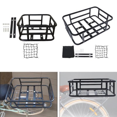 cargo basket with bike rack