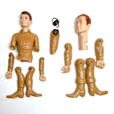 Vintage 1973 Marx Johnny West  Jamie Body Parts - Arms Hands Legs Head Spring