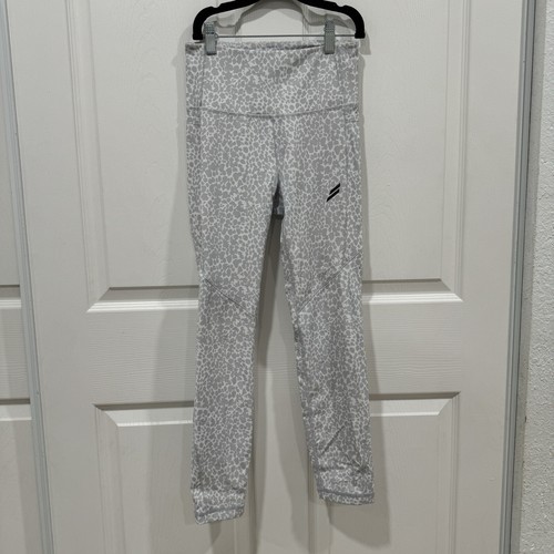 DOYOUEVEN Do You Even Impact Seamless Gray Print Workout Leggings Women Sz Small