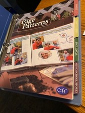 Creative Memories Huge Binder of Idea Pages Page Patterns