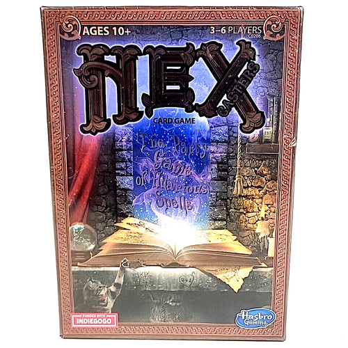 Hex Casters Card Game 2016 Party Game of Hilarious Spells Hasbro 3-6 Players