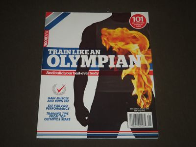 2012 MAY TRAIN LIKE AN OLYMPIAN MAGBOOK - GREAT FRONT COVER - K 1157