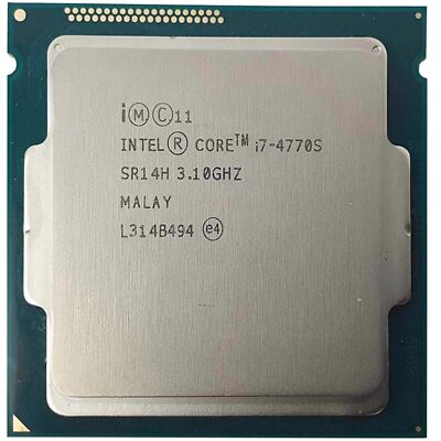 Intel Core I7-4770S 3.1GHz/ 8MB Quad Core Processor 4th Gen. Socket 1150