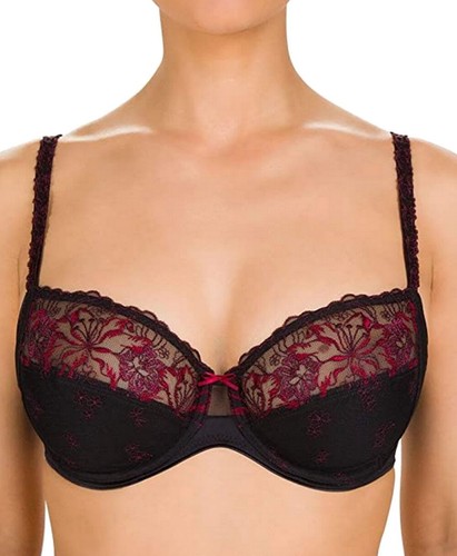 FELINA CONTURELLE modèle Wild Lily soutien-gorge emboîtant armatures noir - Picture 1 of 3