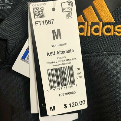 Adidas Premier Arizona State Alternate Football Jersey FT1567 ASU