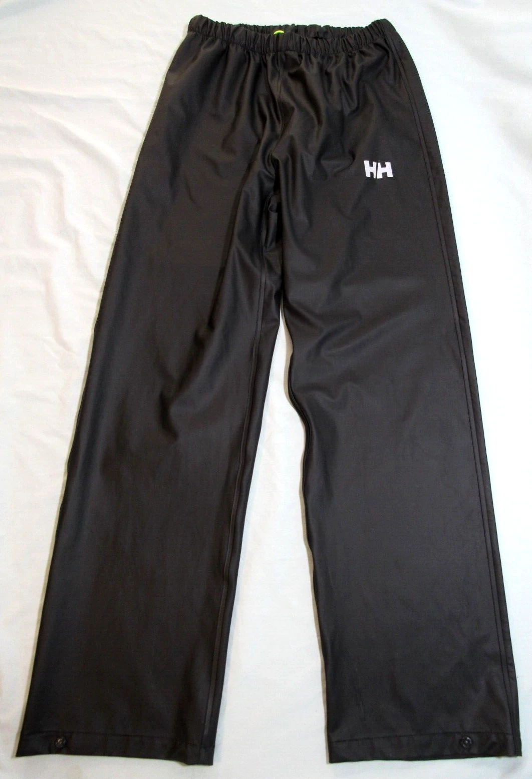 Helly Hansen Rain Pants Men's 24"x 29" Waterproof Polyurethane Outdoor Black