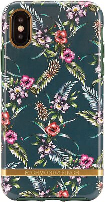 RICHMOND FINCH Case for iPhone XS Max Case, Emerald Flower Case