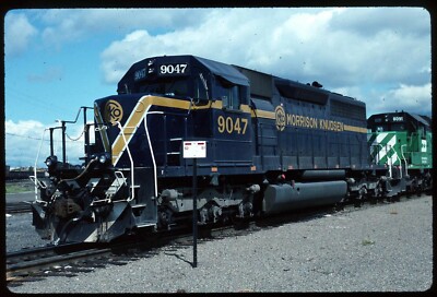 Original Rail Slide - MKCX Morrison Knudsen 9047 Seattle WA 4-30-1994 ...