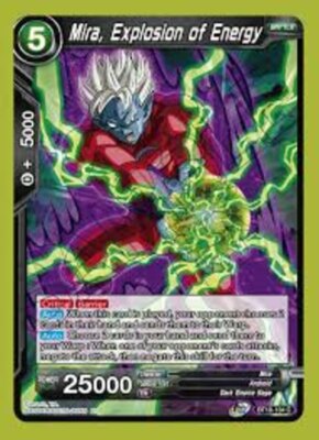 Light Play DBS:M Mira, Explosion of Energy - BT10-134 - C - Foil - 2nd Edition R