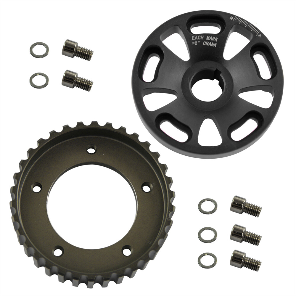 Racing Cam Gear Pulleys for Honda Civic B16A 9298 B16B 9700 Acura