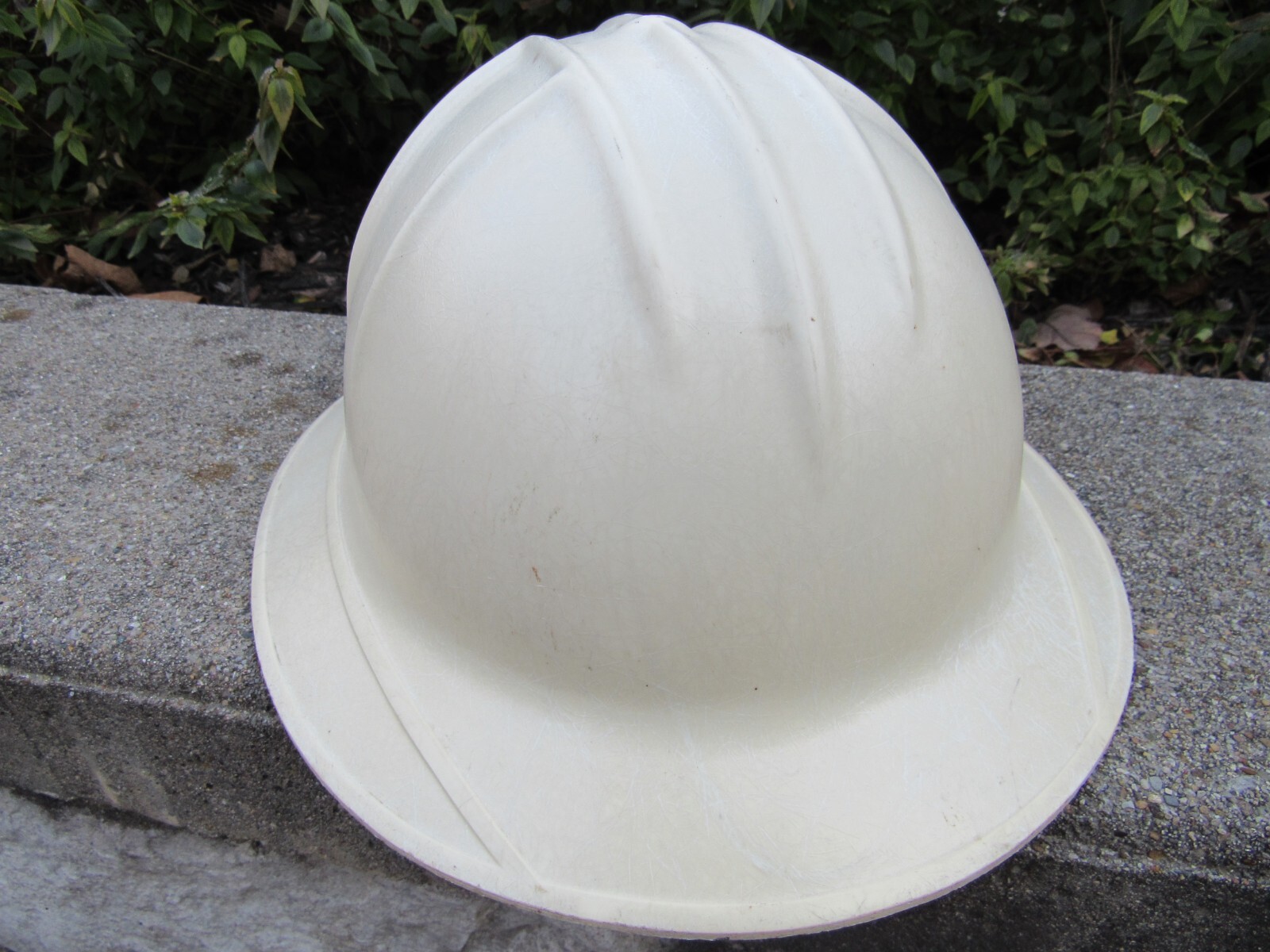 vintage Jackson Products Hard Hat 1950's SH1 Fiberglass white full