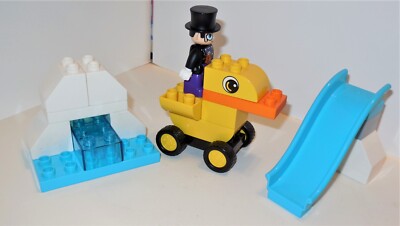 LEGO DUPLO PRESCHOOL 10823 DC BATMAN BATWING PENQUIN SET LOT REPLACEMENT EUC