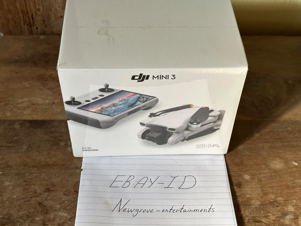 DJI Mini 3 Camera Drone (with RC Remote) Brand New Sealed - Image 2 of 4